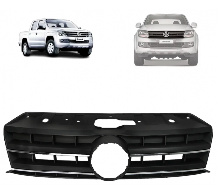 Volkswagen Amarok Ön Panjur Kromlu Parlak Siyah 2010-2020