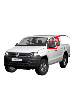 Volkswagen Amarok Ayna Kapağı Pütürlü Tip Sol  2010->