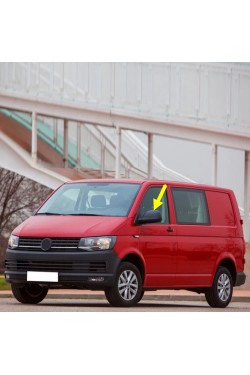 Volkswagen Transporter T6 T7 Ayna Kapağı Pütürlü Tip Sol  2010->